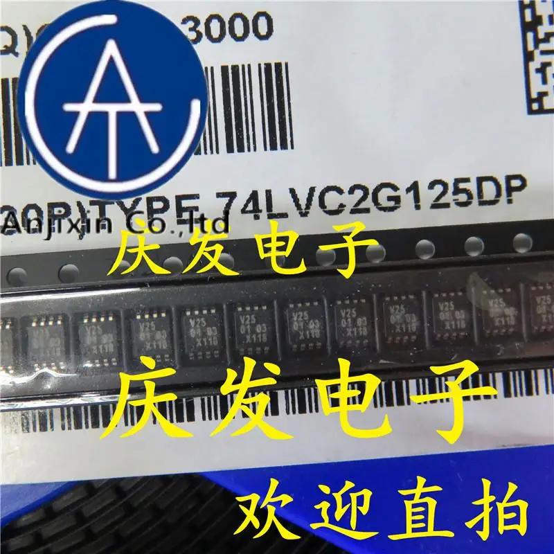 10pcs 100% ǰ 74LVC2G125DP silkscreenV125 TSSOP8